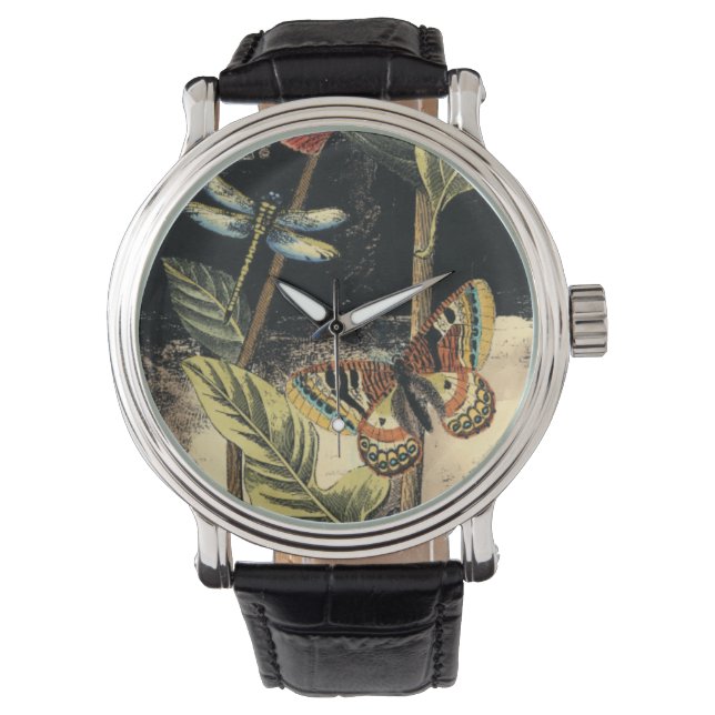 Dark Nature Scene by Vision Studio Watch (Front)