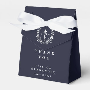 Dark Navy Registered Nurse Asclepius + Laurel Favour Box
