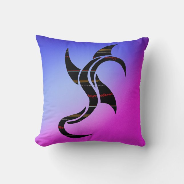 Dark Neo Pizzazz Cushion (Front)