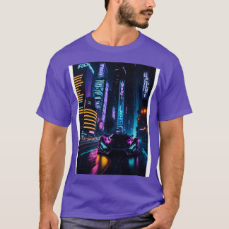 Dark Neon City Sports 11 T-Shirt