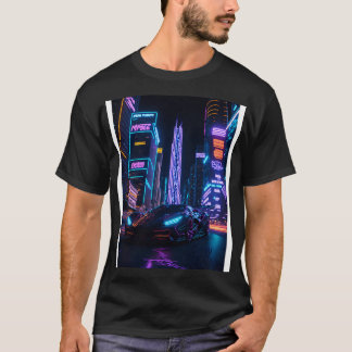 Dark Neon City Sports 14 T-Shirt