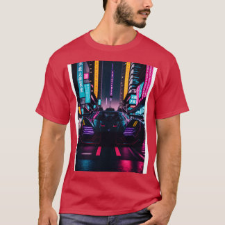 Dark Neon Sports in Japanese Neon City 23 T-Shirt