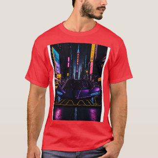 Dark Neon Sports in Japanese Neon City 25 T-Shirt