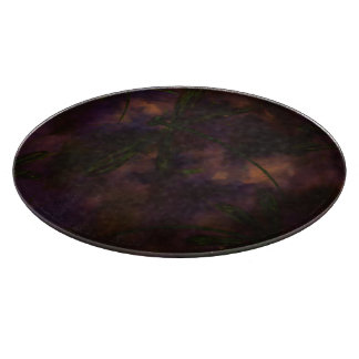 Dark Night Dragonfly Fire Cutting Board