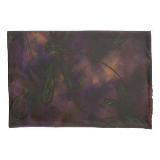Dark Night Dragonfly Fire Pillowcase