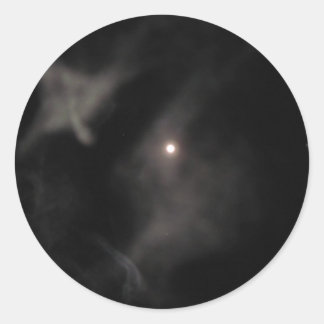 dark night sky sticker