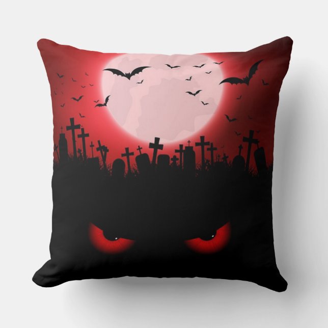 Dark Night Watchers Cushion (Front)