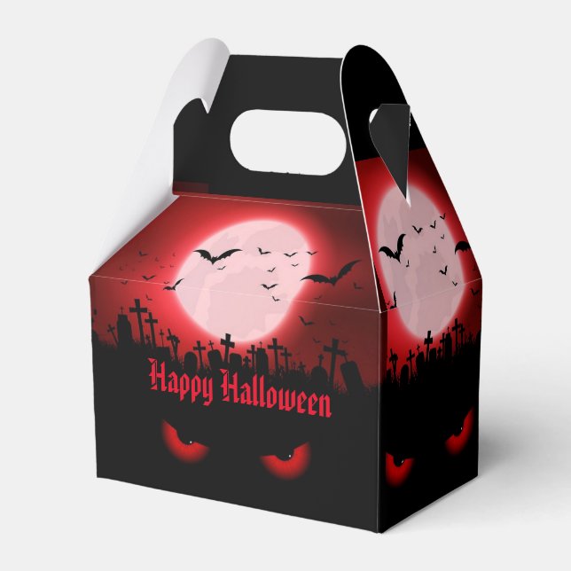 Dark Night Watchers Gable Favour Box (Front Side)