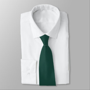 Dark North Pine Green Tie