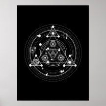 Dark occult style sacred geometry