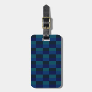 Dark Ocean at Night Colours Luggage Tag