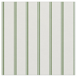 Dark Olive Green and Light Cyan Lines Fabric
