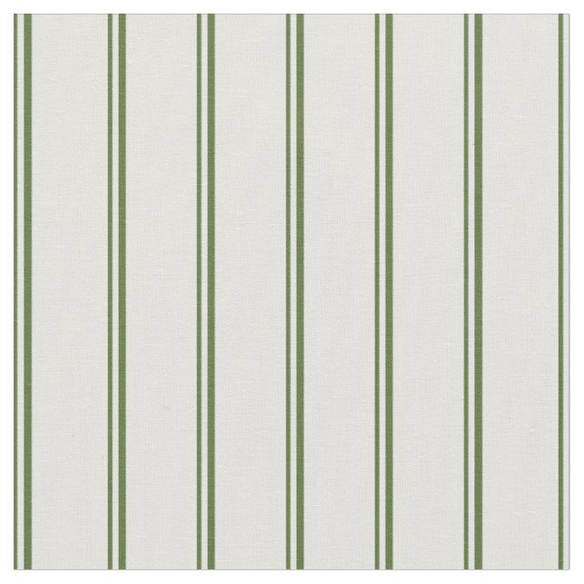 Dark Olive Green and Light Cyan Lines Fabric (Close Up)