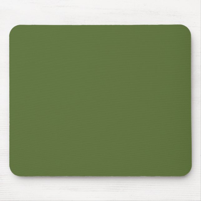 Dark Olive Green Mouse Pad (Front)