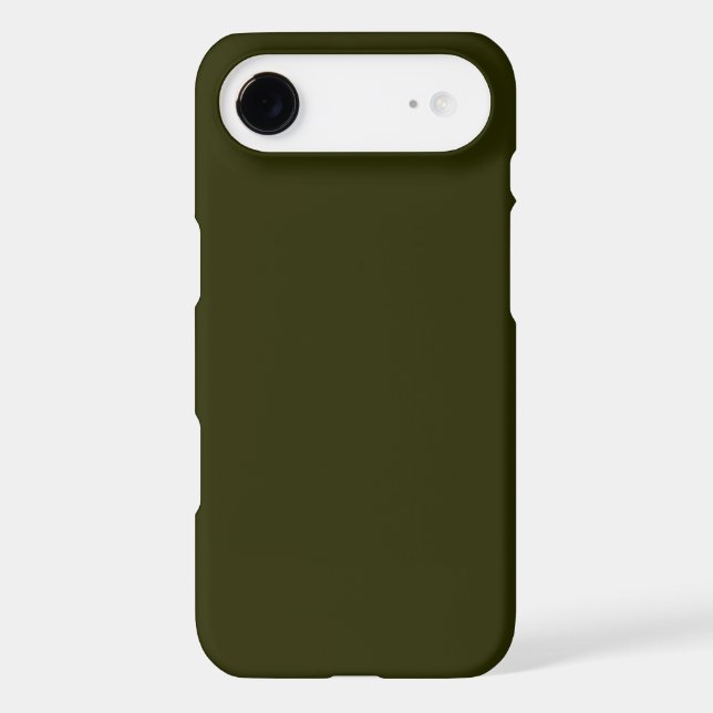DARK OLIVE GREEN (solid colour) ~ Case-Mate iPhone Case (Back)