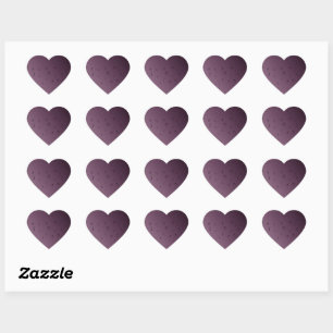 Dark Ombre Musical Notes Heart Sticker