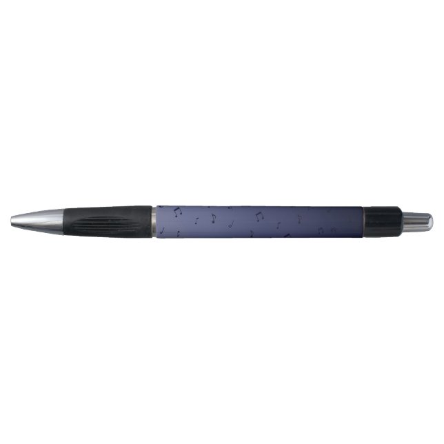Dark Ombre Musical Notes navy (Front)
