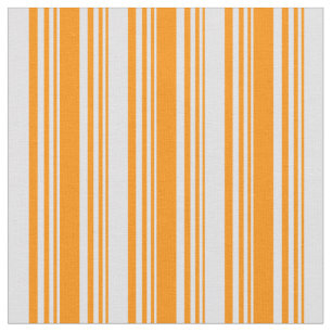 Dark Orange & Lavender Coloured Stripes Fabric