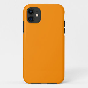 Dark Orange Solid Colour Case-Mate iPhone Case
