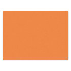 Dark Orange Tissue Paper