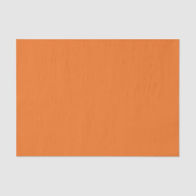Dark Orange Tissue Paper (Front)