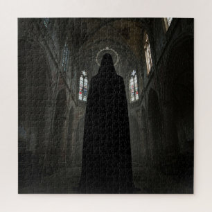 Dark Overlord in Ancient Temple in Charge Jigsaw Puzzle