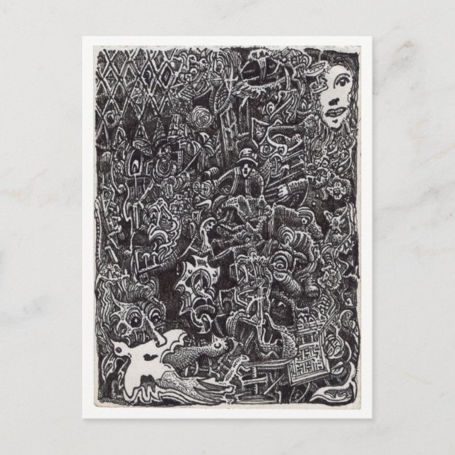 Dark Passage by Brian Benson Postcard (Front)