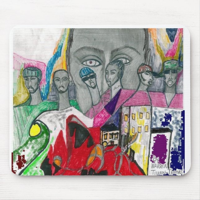 Dark Passion The Novel Mouse Pad (Front)