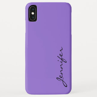 Dark pastel purple colour background Case-Mate iPhone case