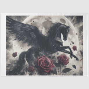 Dark Pegasus Moon Tissue Paper