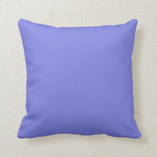 Dark Periwinkle Purple Cushion