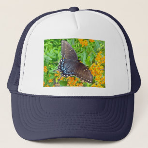Dark Phase Tiger Swallowtail Butterfly Items Trucker Hat