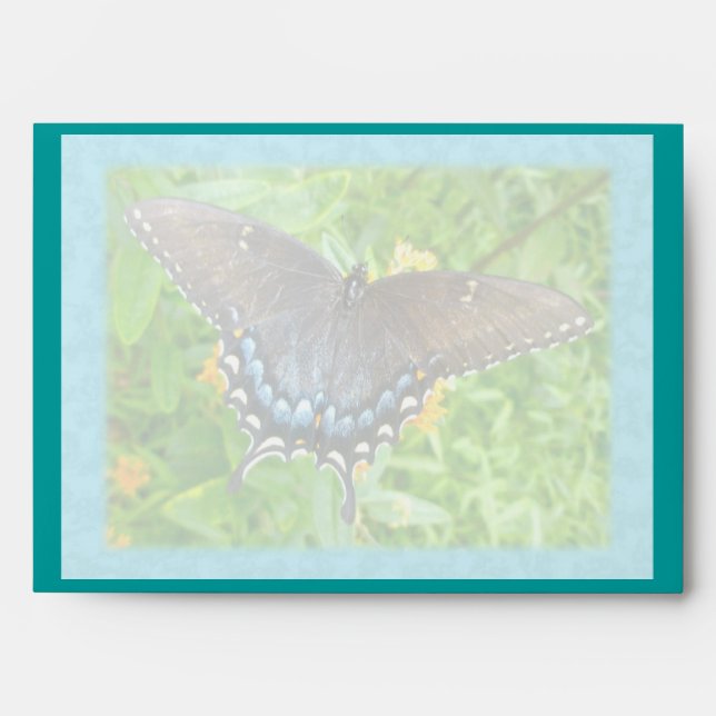 Dark Phase Tiger Swallowtail New Neighbour Envelop Envelopes (Front)