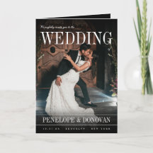 Dark Photo Magazine QR Code All In One Wedding