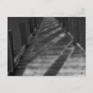 Dark Pier Postcrad Postcard
