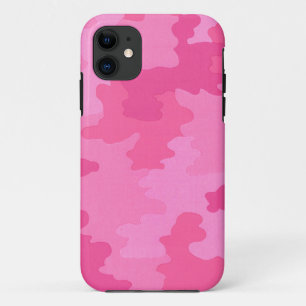 Dark Pink Camouflage iPhone 5G Case