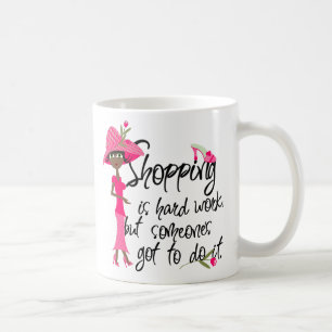 Dark Pink Fashion Mug