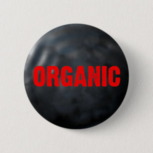 Dark Pond, Organic 6 Cm Round Badge