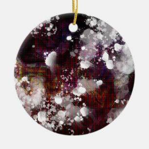 Dark Preparation Ceramic Tree Decoration
