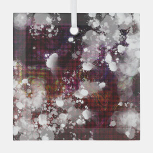 Dark Preparation Glass Tree Decoration