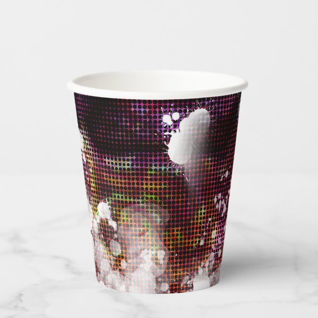 Dark Preparation Paper Cups (Front)
