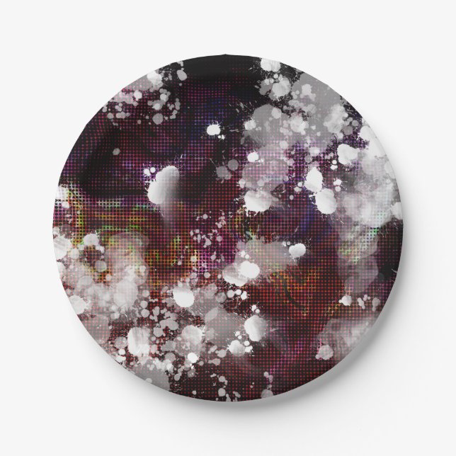 Dark Preparation Paper Plate (Front)