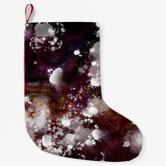 Dark Preparation Small Christmas Stocking (Front)