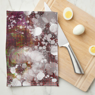 Dark Preparation Tea Towel