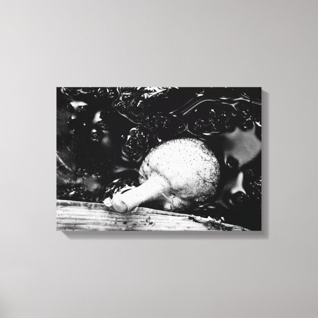 dark protector canvas print (Front)