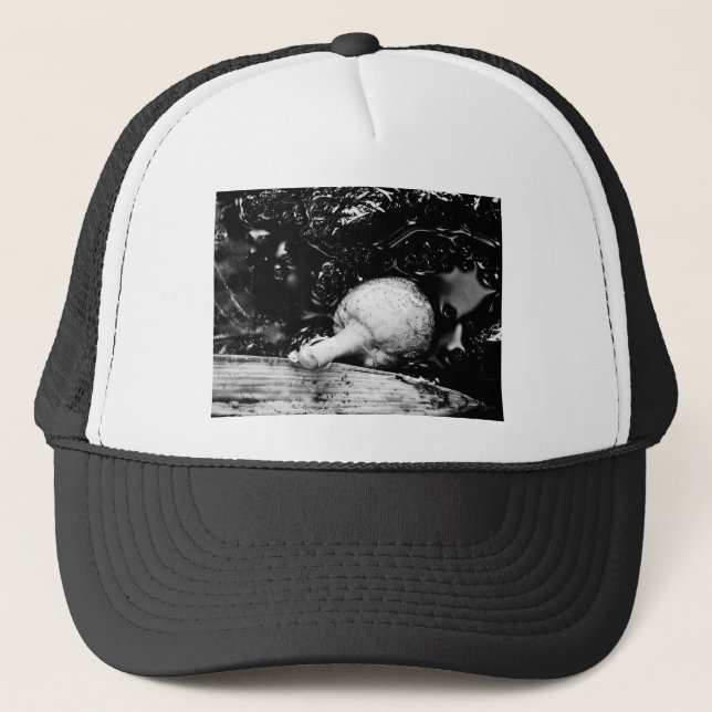 dark protector trucker hat (Front)