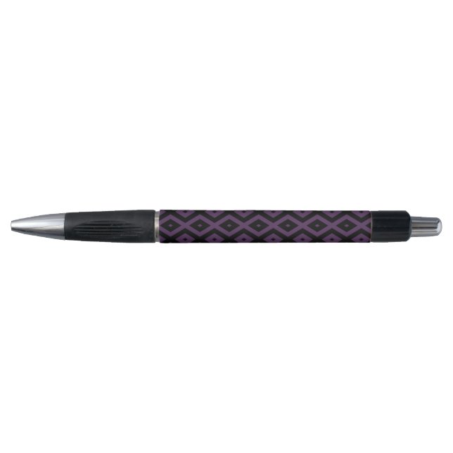Dark purple and black diamond pattern (Front)