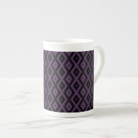 Dark purple and black diamond pattern