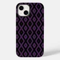 Dark purple and black diamond pattern