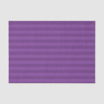 Dark Purple and Light Purple Stripes Tissue Paper<br><div class="desc">Great for any occasions or events. Made with high resolution vector graphics for a professional print. 100% Customise-able. Ready to fill in the box(es) or Click on the CUSTOMIZE IT button to change, move, delete, re-size, or rotate any of the graphics. If you have any questions about this product or...</div>